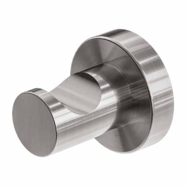 Nero Mecca Robe Hook Brushed Nickel | NR1982BN