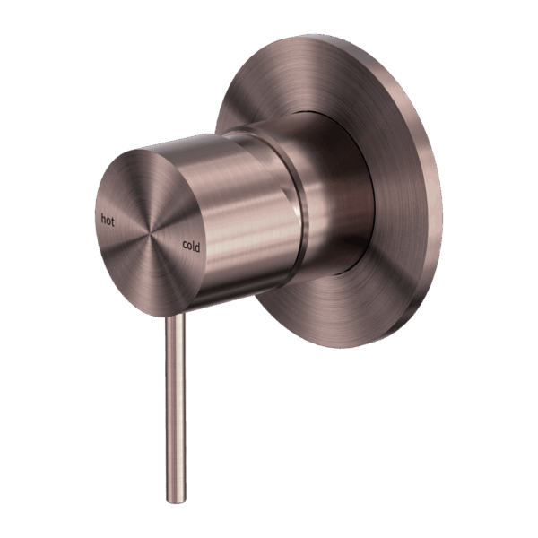 Nero Mecca Shower Mixer 80mm Plate Brushed Bronze | NR221911BZ