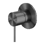 Nero Mecca Shower Mixer 80mm Plate Gun Metal | NR221911GM