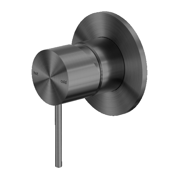 Nero Mecca Shower Mixer 80mm Plate Gun Metal | NR221911GM