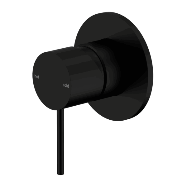 Nero Mecca Shower Mixer 80mm Plate Matte Black | NR221911MB
