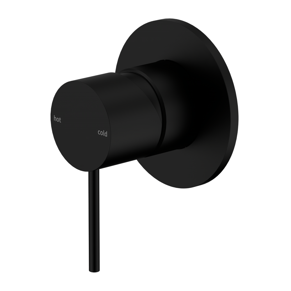 Nero Mecca Shower Mixer 80mm Plate Matte Black | NR221911MB
