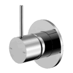 Nero Mecca Shower Mixer Handle Up 80mm Plate Chrome | NR221911BCH