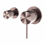 Nero Mecca Shower Mixer With Horizontal 2 Way Divertor Brushed Bronze | NR221911UBZ