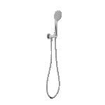 Nero Mecca Shower On Bracket With Air Shower Chrome | NR221905CH