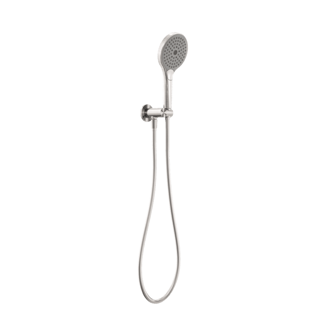Nero Mecca Shower On Bracket With Air Shower Ii Brushed Nickel | NR221905FBN