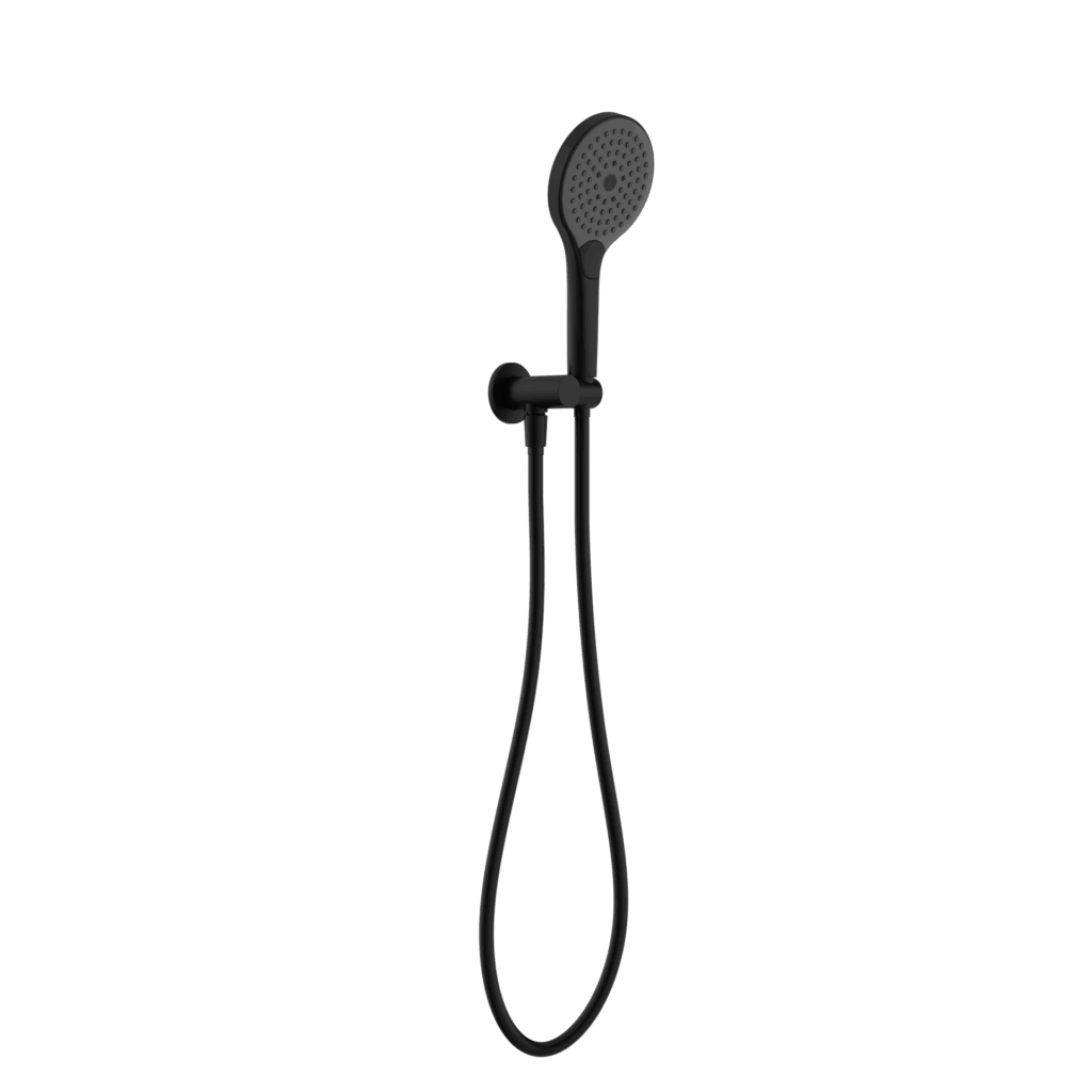 Nero Mecca Shower On Bracket With Air Shower Ii Matte Black | NR221905FMB