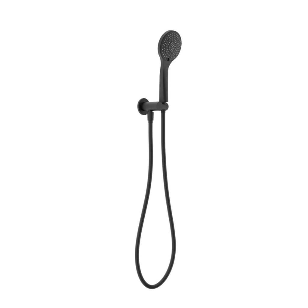 Nero Mecca Shower On Bracket With Air Shower Matte Black | NR221905MB