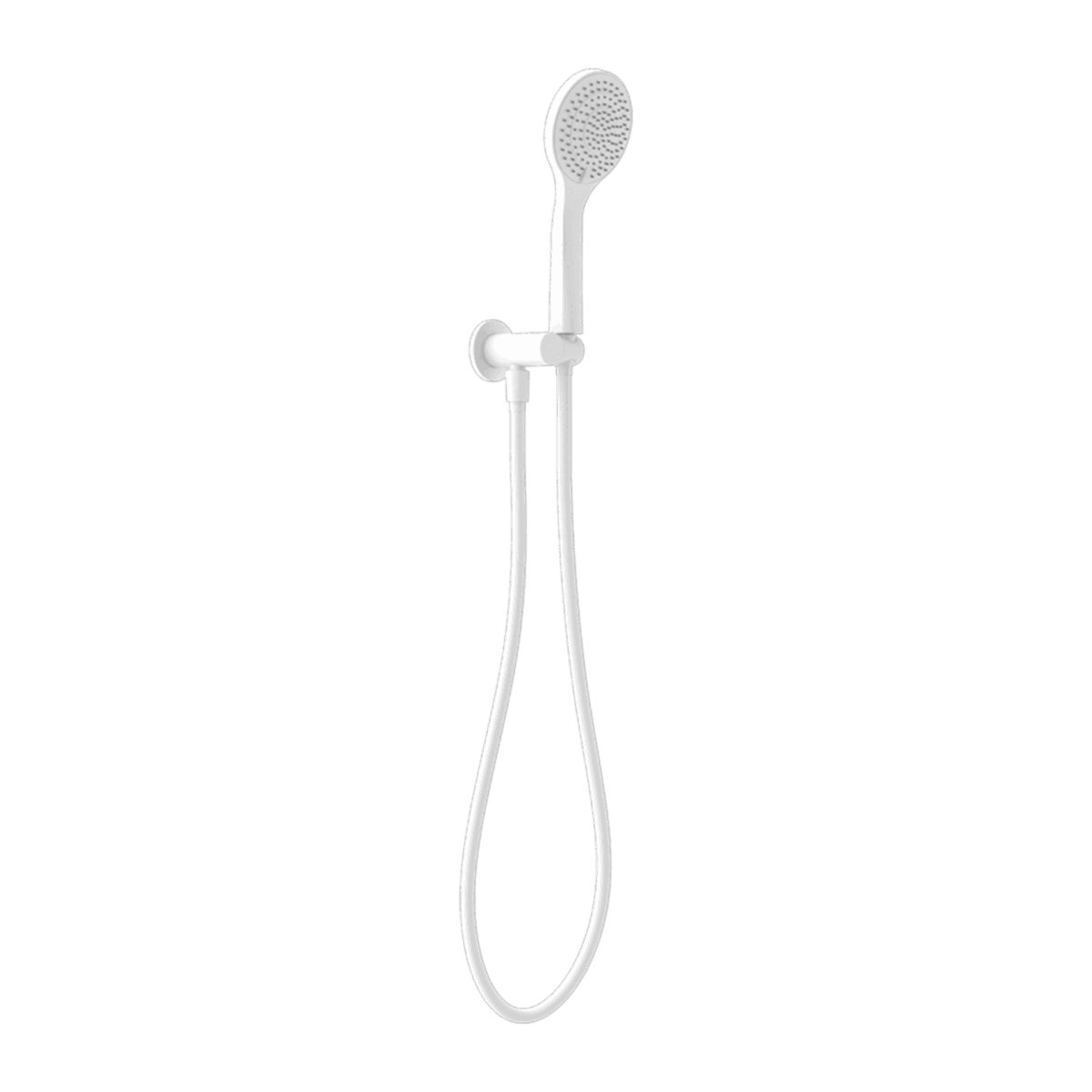 Nero Mecca Shower On Bracket With Air Shower Matte White | NR221905MW