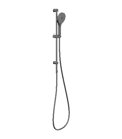 Nero Mecca Shower Rail Gun Metal | NR221905dGM