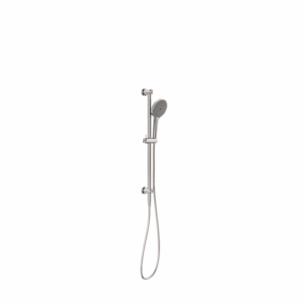 Nero Mecca Shower Rail With Air Shower Ii Brushed Nickel | NR221905GBN