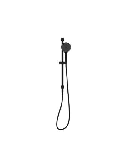 Nero Mecca Shower Rail With Air Shower Ii Matte Black | NR221905GMB