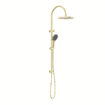 Nero Mecca Twin Shower With Air Shower Ii Brushed Gold | NR221905HBG