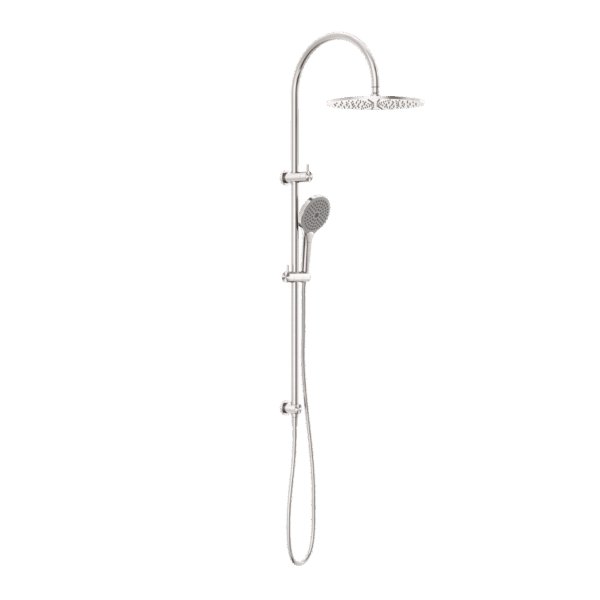 Nero Mecca Twin Shower With Air Shower Ii Brushed Nickel | NR221905HBN