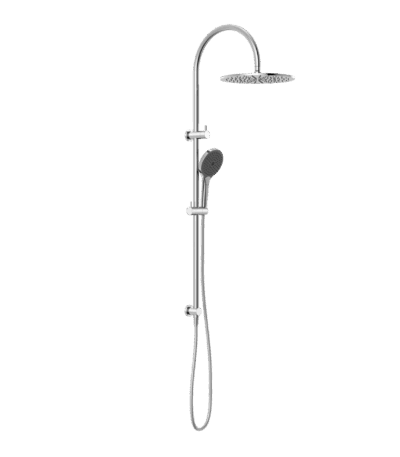 Nero Mecca Twin Shower With Air Shower Ii Chrome | NR221905HCH