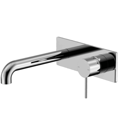 Nero Mecca Wall Basin/Bath Mixer 120mm Chrome | NR221910A120CH