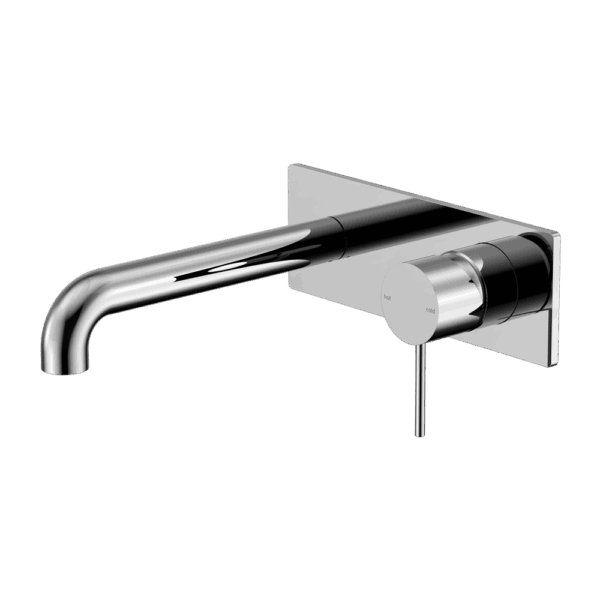 Nero Mecca Wall Basin/Bath Mixer 120mm Chrome | NR221910A120CH