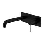 Nero Mecca Wall Basin/Bath Mixer 120mm Matte Black | NR221910A120MB