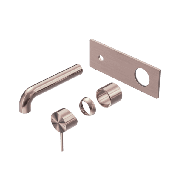 Nero Mecca Wall Basin/Bath Mixer 120mm Trim Kits Only Brushed Bronze | NR221910A120TBZ