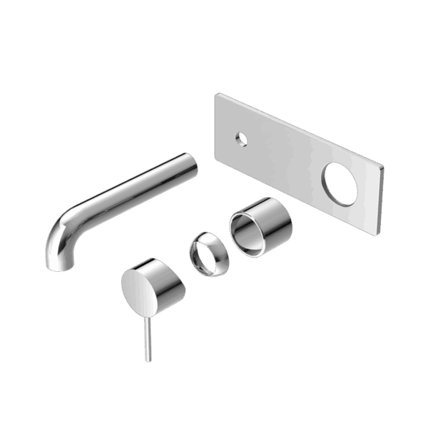 Nero Mecca Wall Basin/Bath Mixer 120mm Trim Kits Only Chrome | NR221910A120TCH
