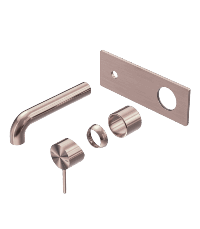 Nero Mecca Wall Basin/Bath Mixer 260mm Trim Kits Only Brushed Bronze | NR221910A260TBZ