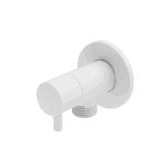 Nero Mini Cistern Stop 1/4 Turn Matte White | NR262109EMW
