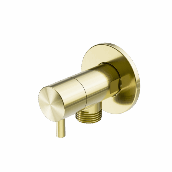 Nero Mini Cistern Stop Brushed Gold | NR262109EBG