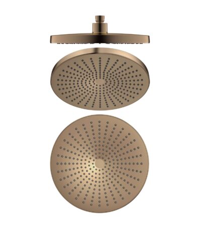 Nero Opal 250mm Shower Head Brushed Bronze | NR508079BZ