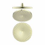 Nero Opal 250mm Shower Head Brushed Gold | NR508079BG