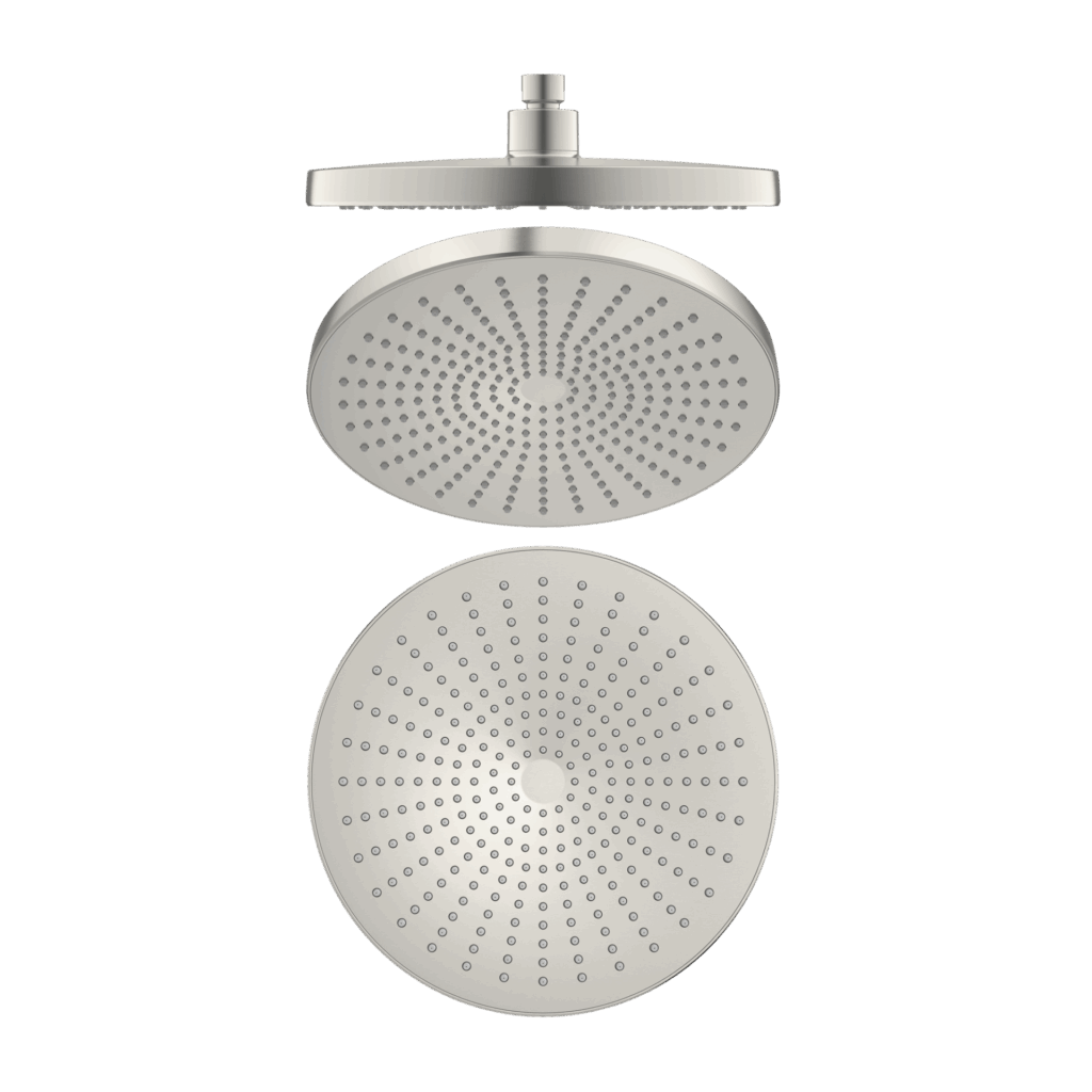 Nero Opal 250mm Shower Head Brushed Nickel | NR508079BN