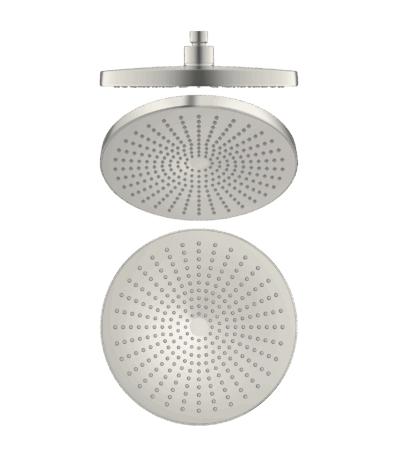Nero Opal 250mm Shower Head Brushed Nickel | NR508079BN