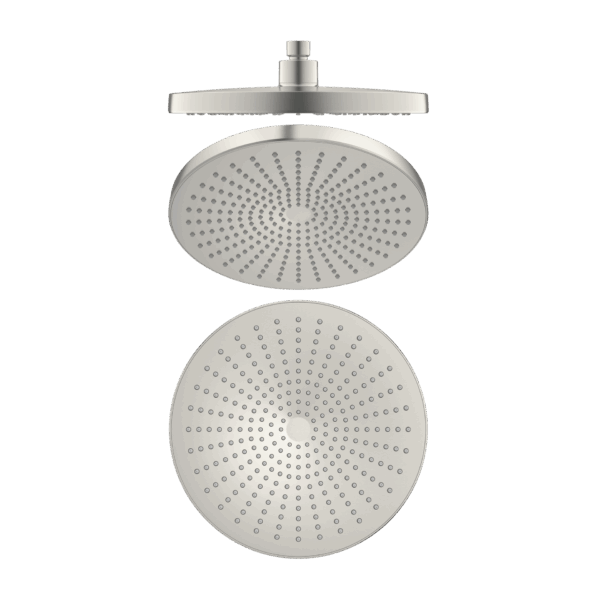 Nero Opal 250mm Shower Head Brushed Nickel | NR508079BN