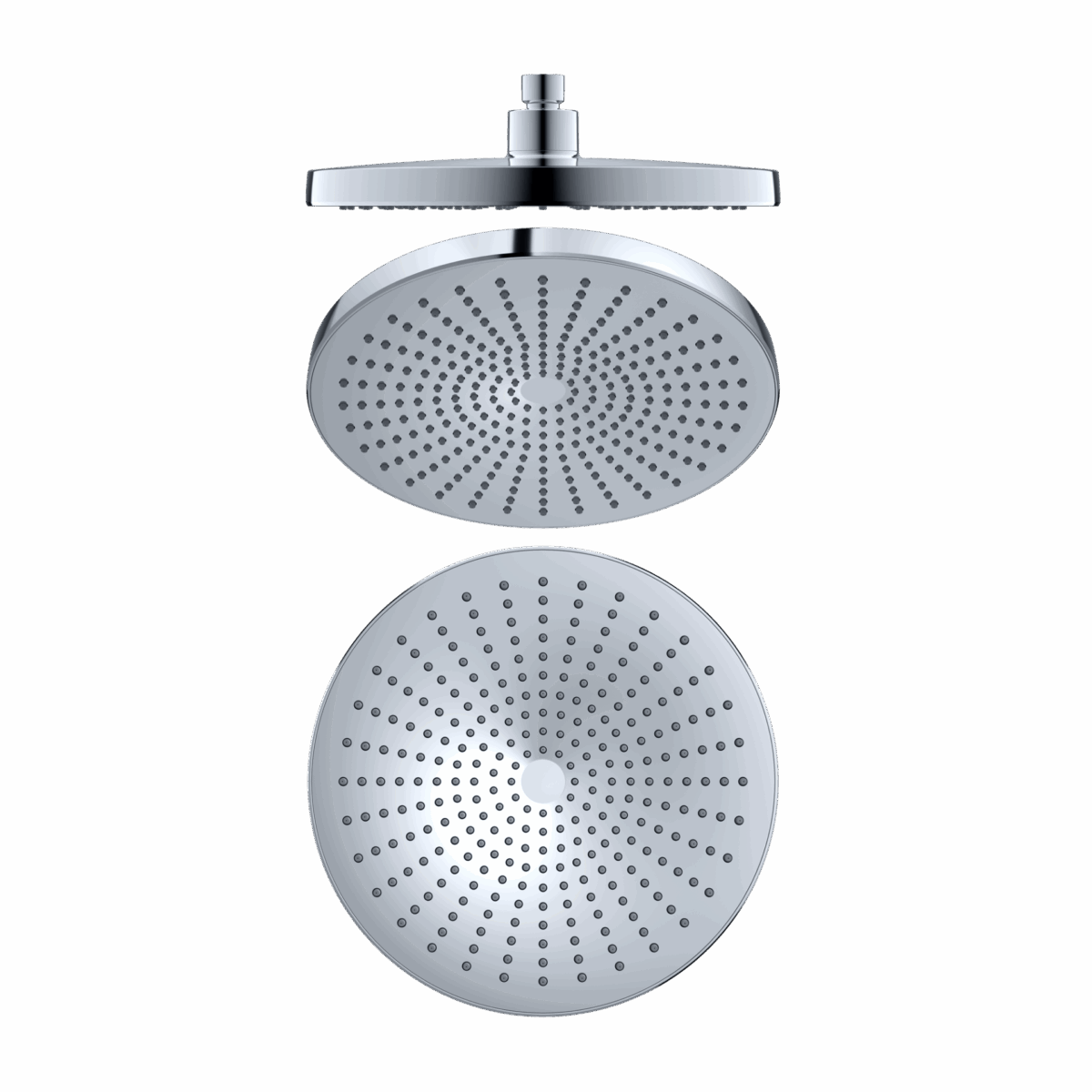 Nero Opal 250mm Shower Head Chrome | NR508079CH