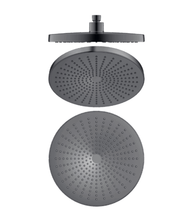 Nero Opal 250mm Shower Head Graphite | NR508079GR
