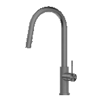 Nero Opal Pull Out Sink Mixer With Vegie Spray Function Graphite | NR251908GR