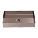 Nero Opal Rectangle Stainless Steel Basin Brushed Bronze | NRB3555BZ