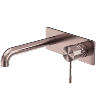 Nero Opal Wall Basin/Bath Mixer 260mm Brushed Bronze | NR251907A260BZ
