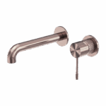 Nero Opal Wall Basin/Bath Mixer Separate Back Plate 230mm Brushed Bronze | NR251907B230BZ