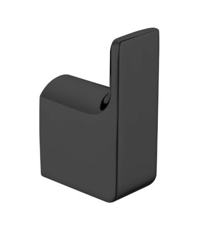Nero Pearl Robe Hook Matte Black | NR8082MB