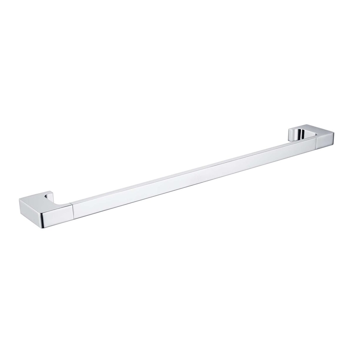 Nero Pearl Single Towel Rail 800mm Chrome | NR8030CH