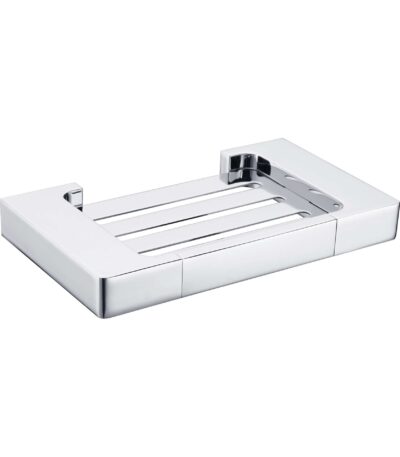 Nero Pearl Soap Dish Holder Chrome | NR8081CH