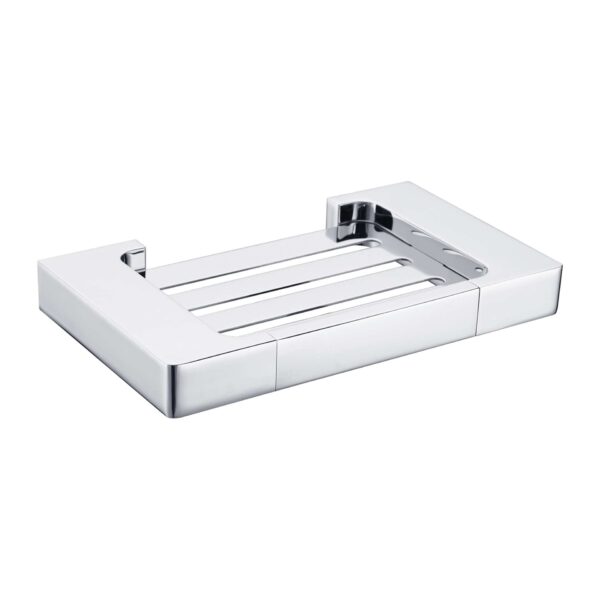 Nero Pearl Soap Dish Holder Chrome | NR8081CH
