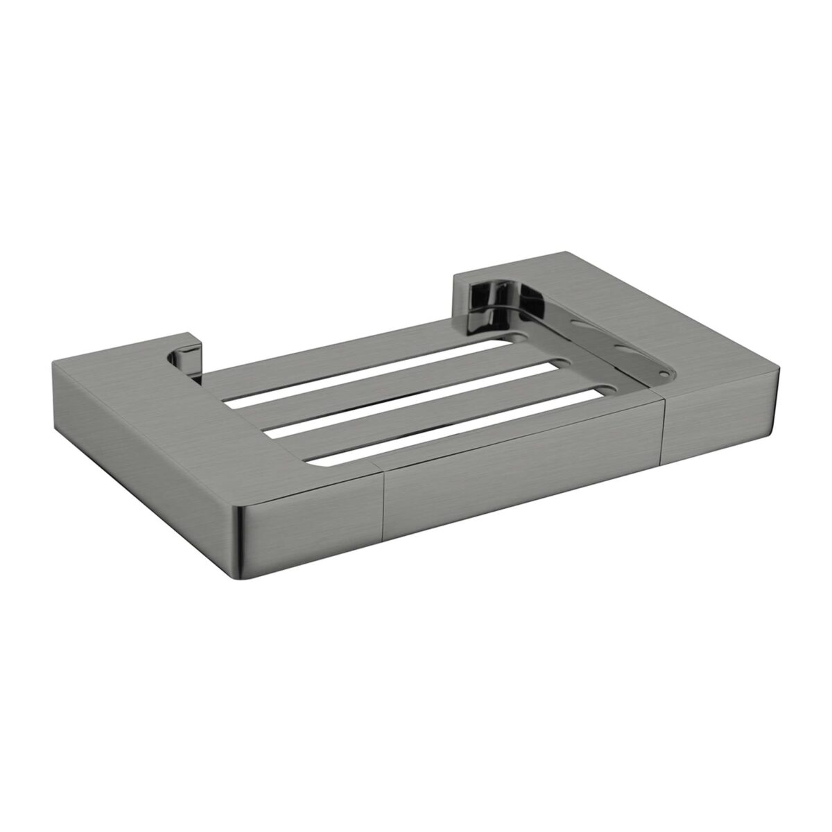 Nero Pearl Soap Dish Holder Gun Metal | NR8081GM
