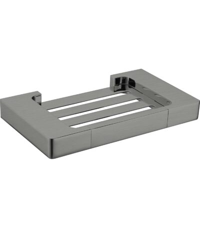 Nero Pearl Soap Dish Holder Gun Metal | NR8081GM