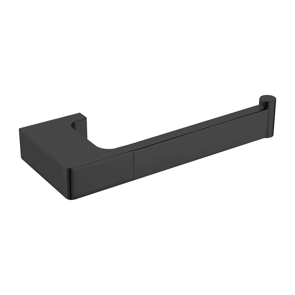 Nero Pearl Toilet Roll Holder Matte Black | NR8086MB