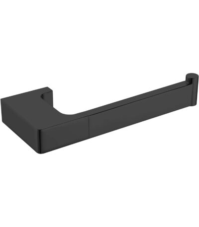 Nero Pearl Toilet Roll Holder Matte Black | NR8086MB