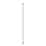 Nero Premium Flexible Mixer Tap Hose Pair Matte White | NR506042MW
