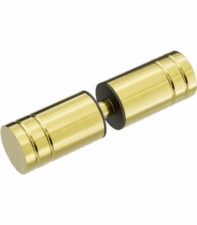 Nero Round Shower Knob Brushed Gold | NRSH301BG
