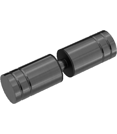 Nero Round Shower Knob Gun Metal | NRSH301GM