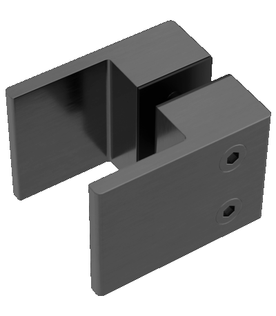 Nero Square Shower Knob Handle Gun Metal | NRSH302GM
